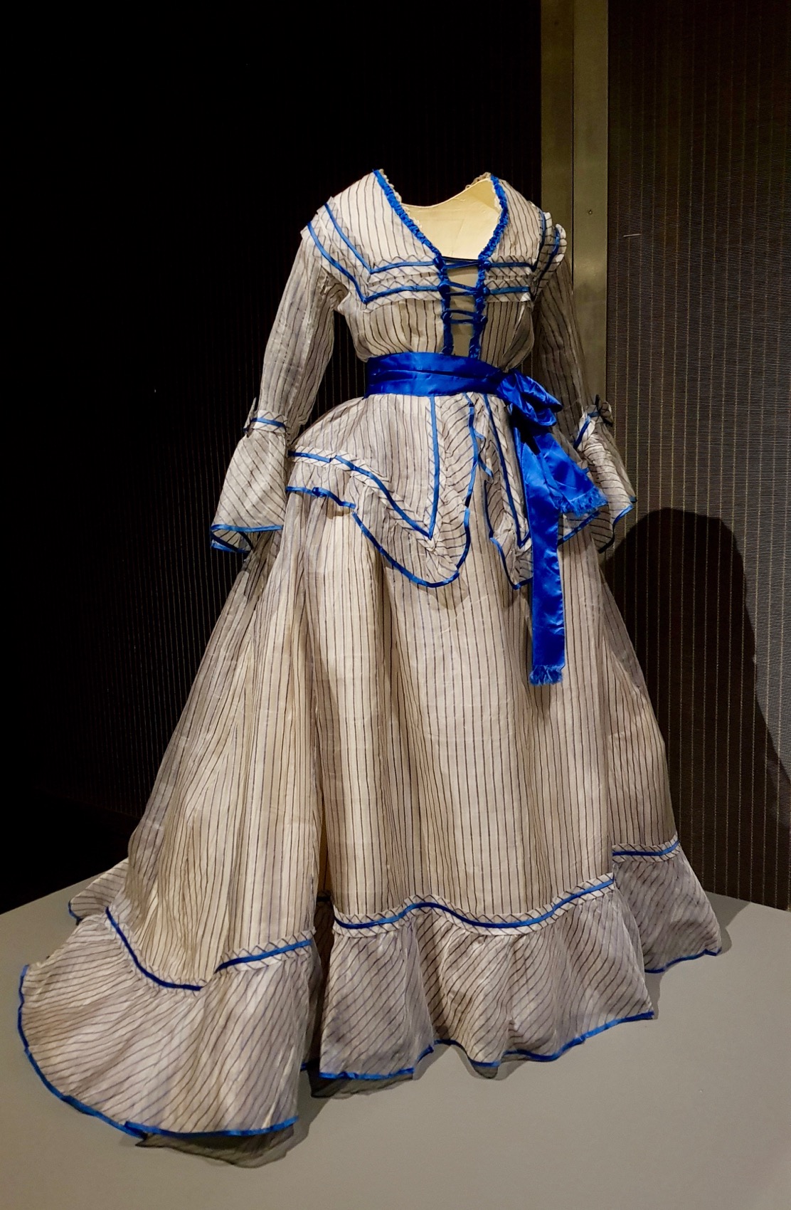 Vestido de verano, mitad s XIX