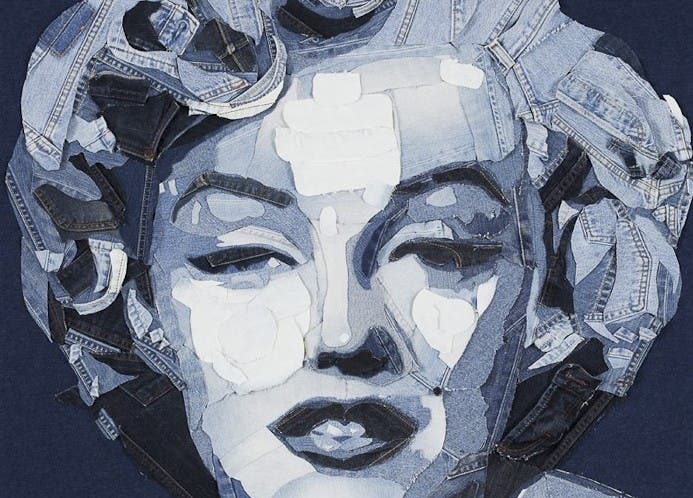 Marilyn Monroe en denim
