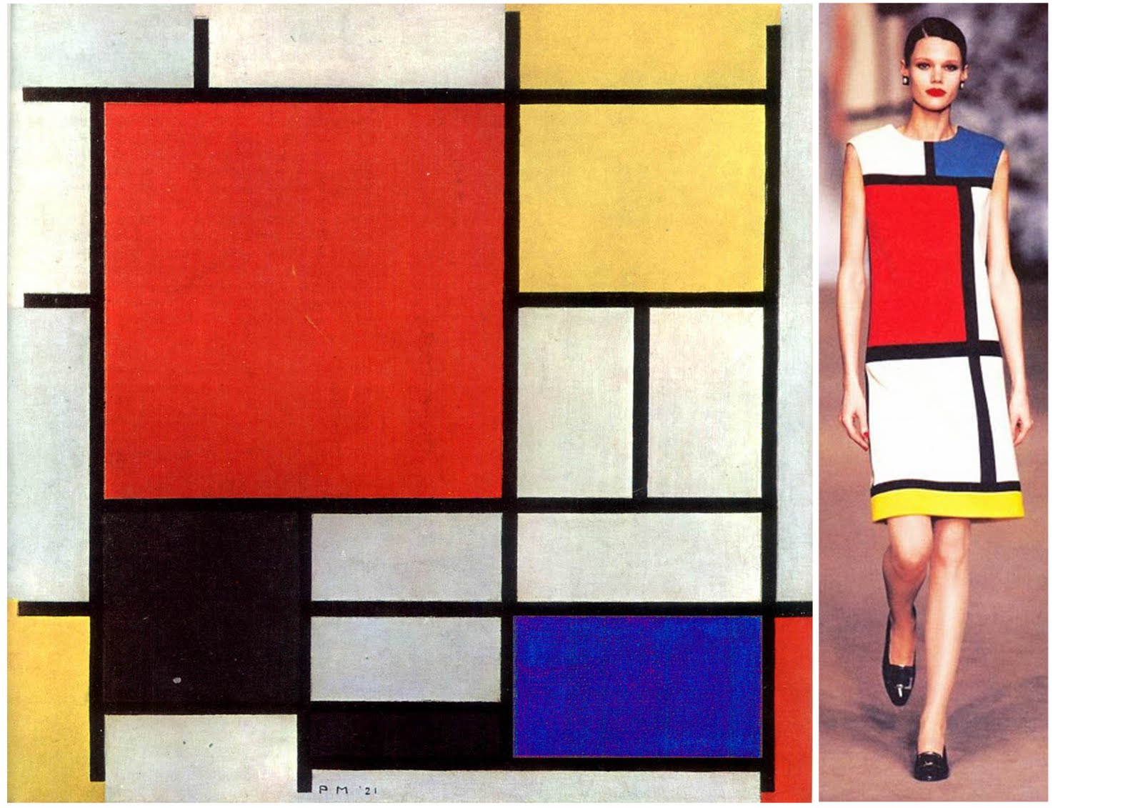 Mondrian e YSL