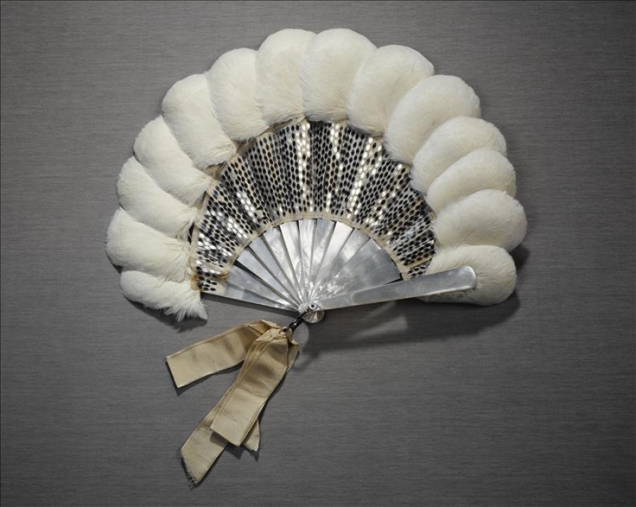 Abanico de plumas