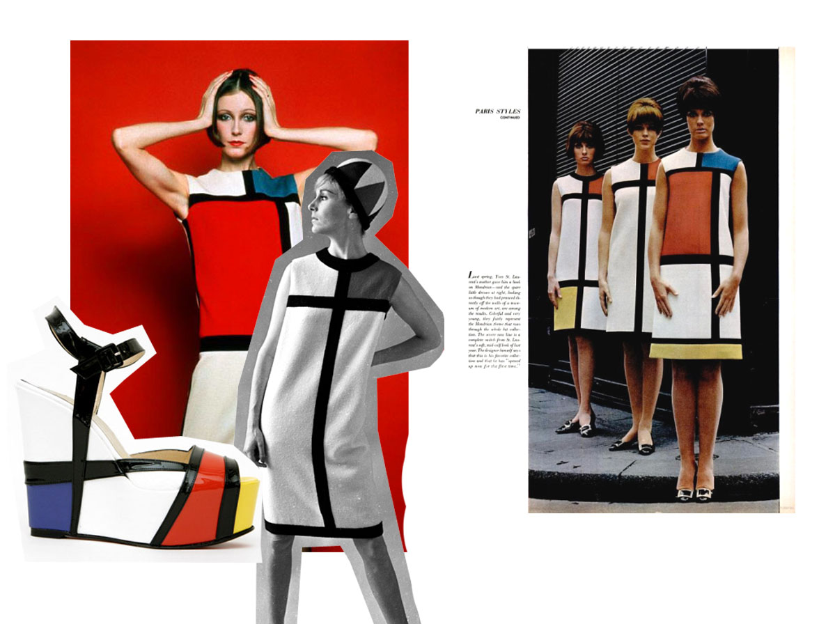 Famosa línea Mondrian