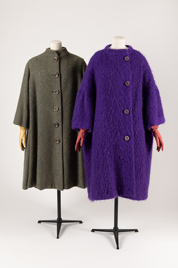 Abrigos de Dior y Balenciaga