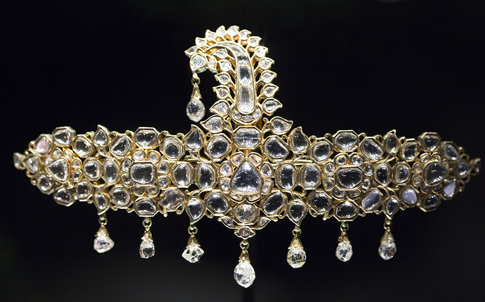 Diadema de diamantes