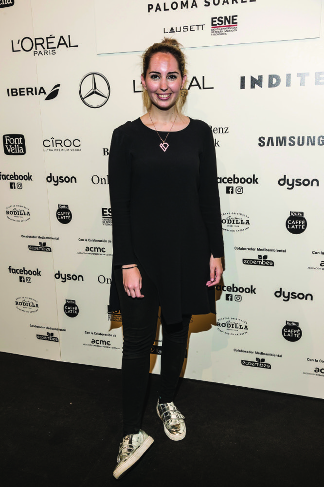 Paloma Suárez, en el photocall