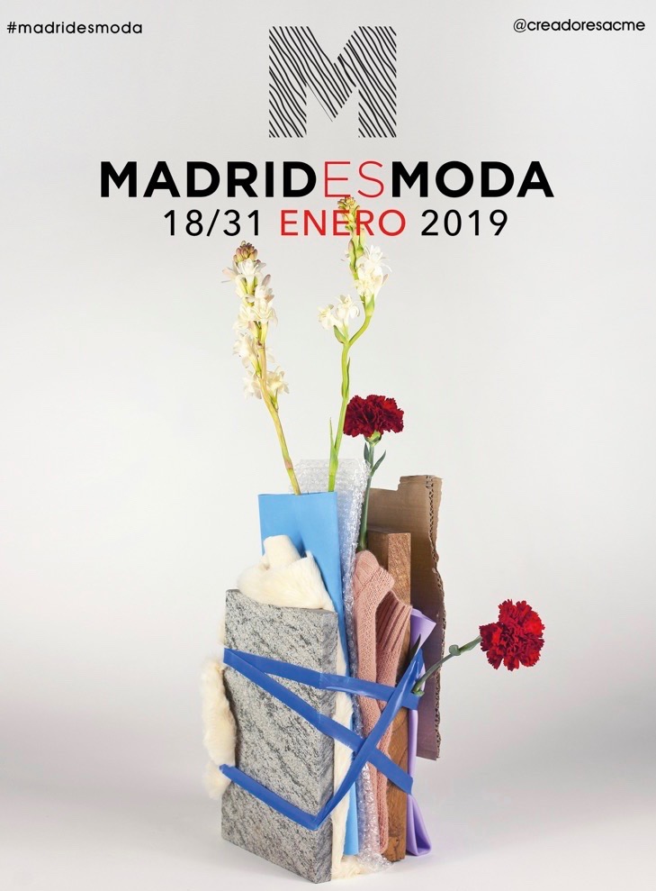 Su cartel "Madrid es Moda"