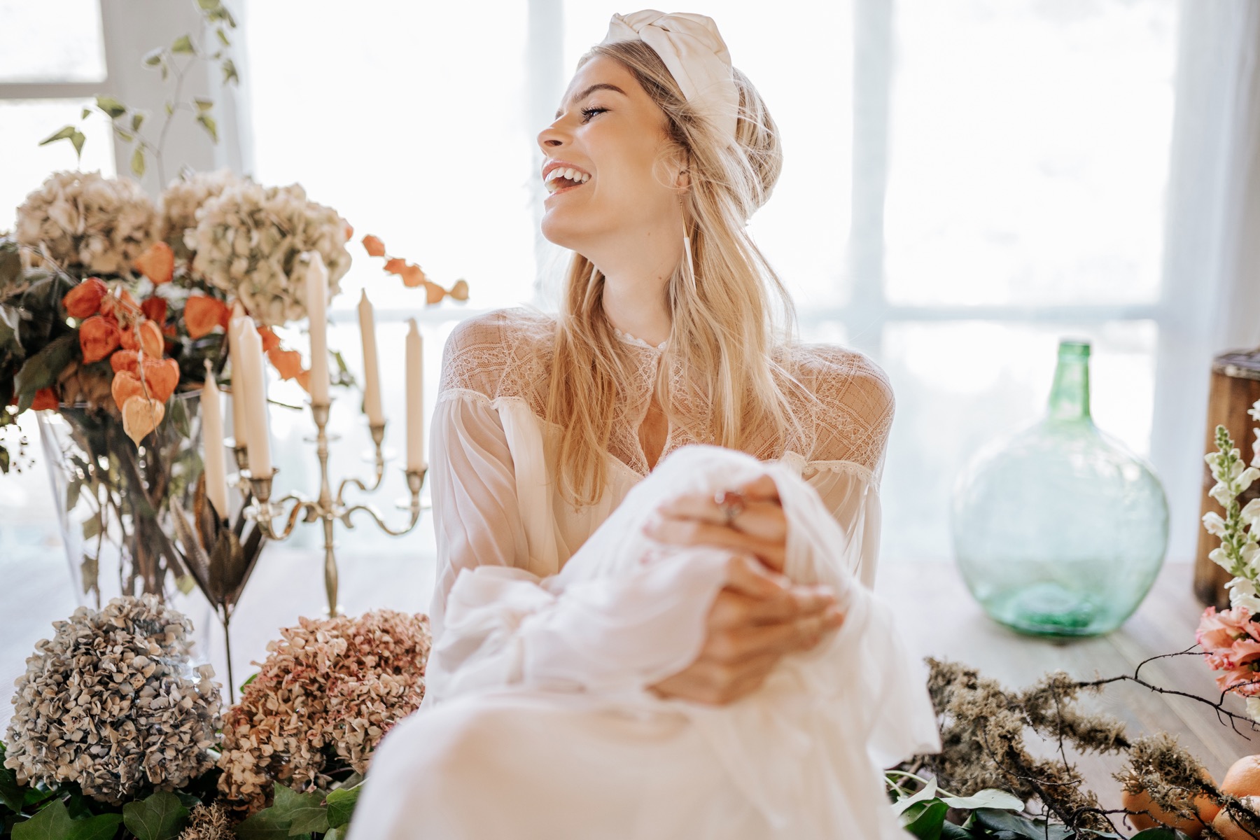 El vestido ha de hacer feliz a la novia