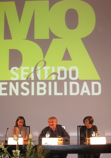 En un evento de moda