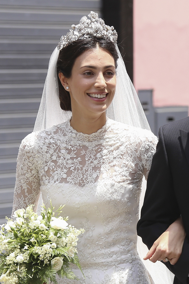 El encaje de Alessandra de Osma