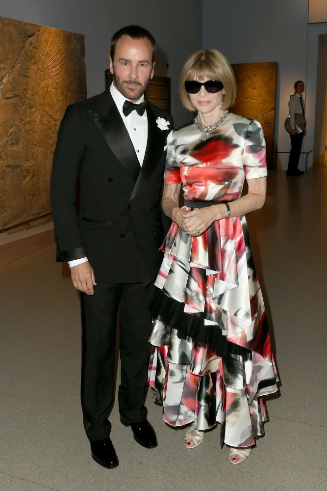 Tom Ford y Anna Wintour