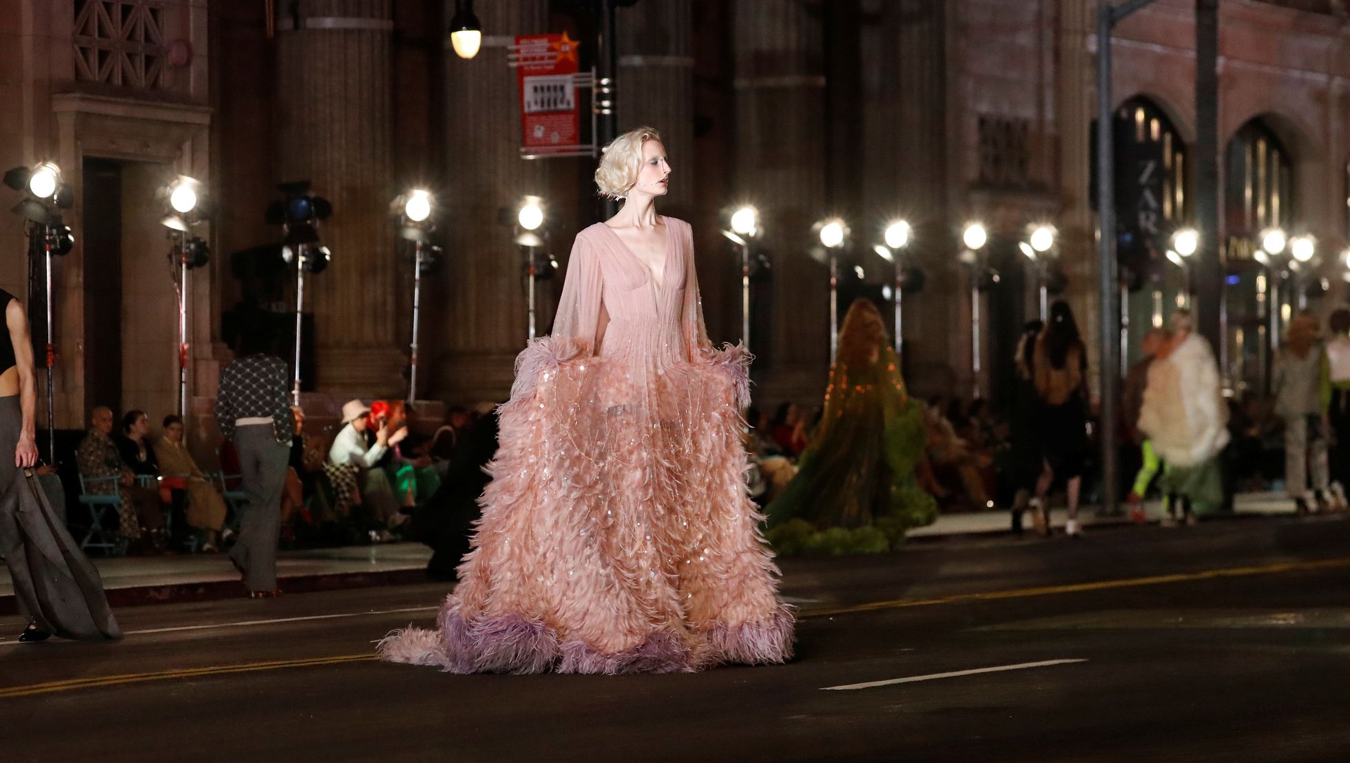 Espectacular Gucci en la calle