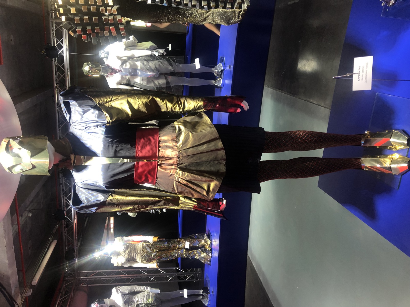 Traje de la muestra