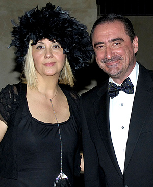 Reyes Hellín con Carlos Herrera