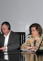 Gilles Lipovetsky y Josefina Figueras en CIM