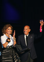 Naty Abascal/ Oscar de la Renta