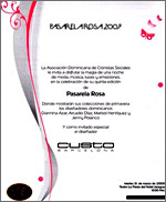 Pasarela Rosa/ Custo Barcelona