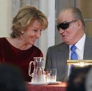 Esperanza Aguirre y el Rey