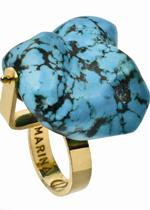 Anillo con turquesa
