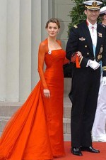 Vestido rojo de gala