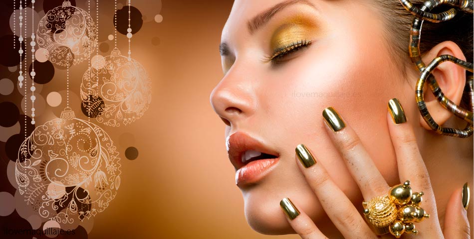 Maquillaje muy navideño