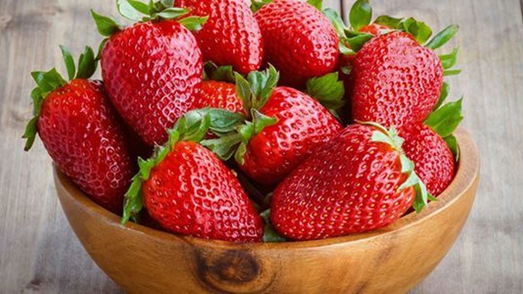 Las fresas son antioxidantes