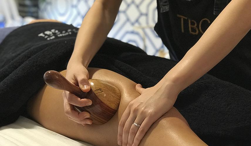 Masaje de maderoterapia