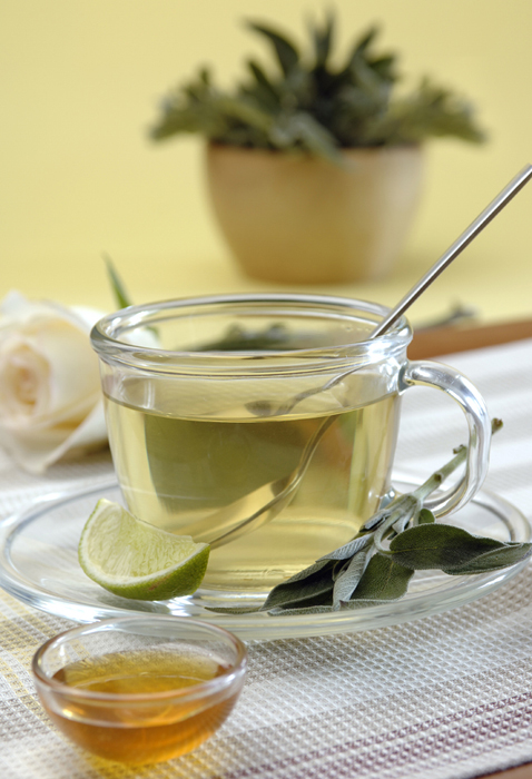 Infusión de salvia