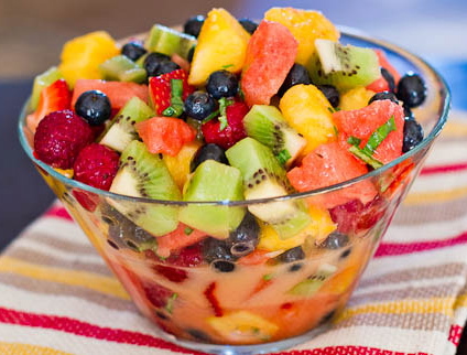 A la rica ensalada de frutas
