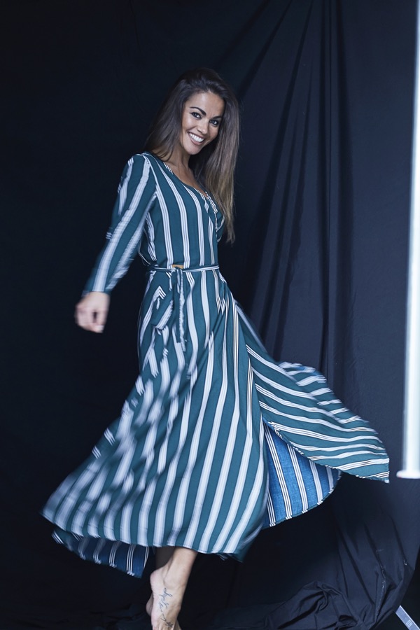 Complementos VESTIDO-BATÍN DE BLUE PALM