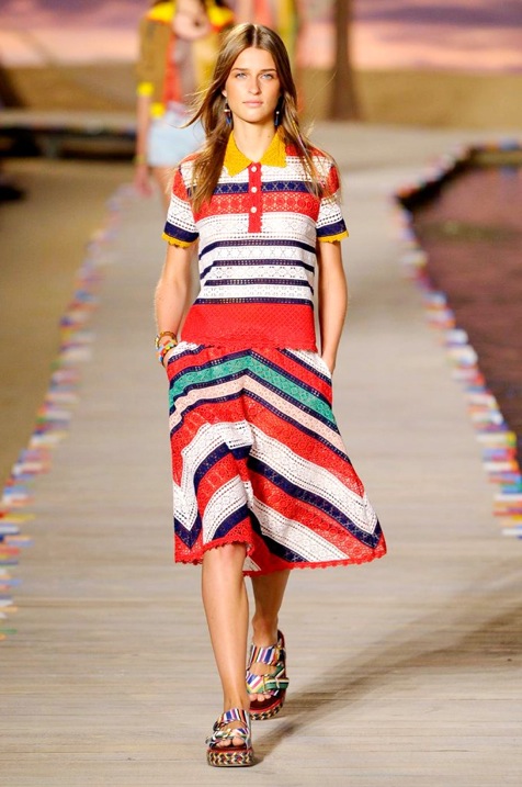 Modelo Hilfiger