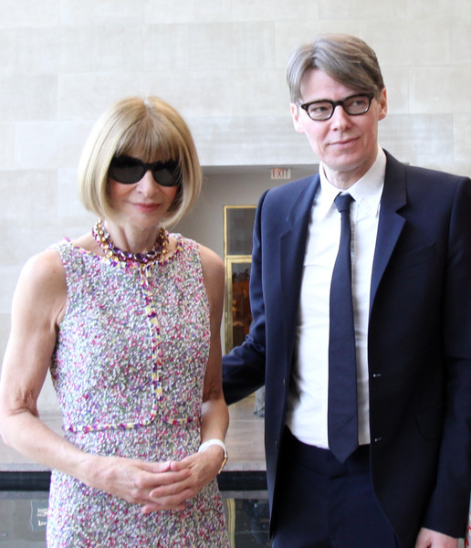 Botton y Anne Wintour