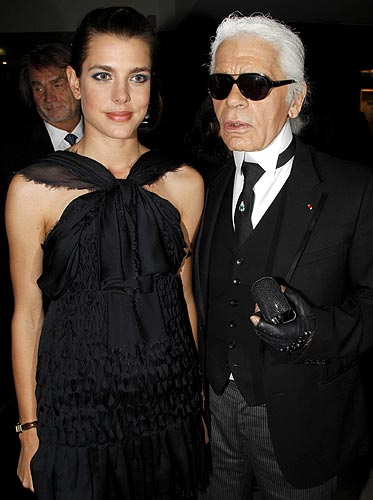 Con Carlota de Mónaco