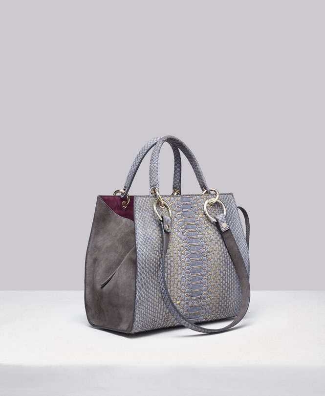 Bolso Revival en piel serpiente