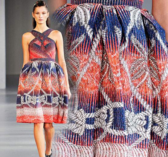 Los fabulosos jacquard de Peter Pilotto