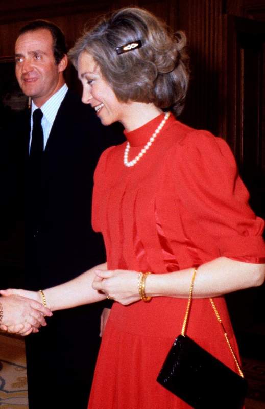 La Reina Sofía en 1982