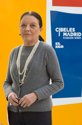 Al frente de la Pasarela Cibeles