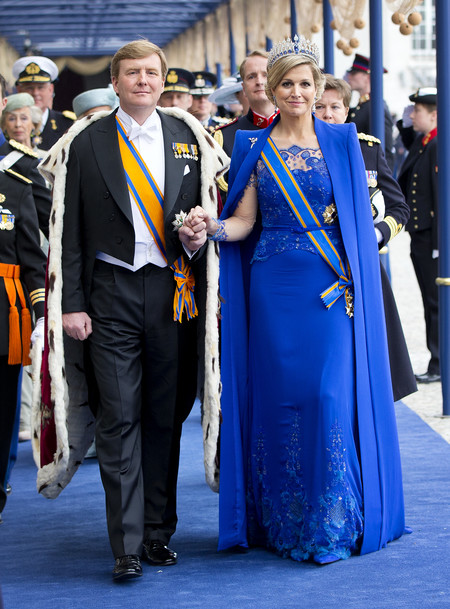 La reina Máxima, en su coronación