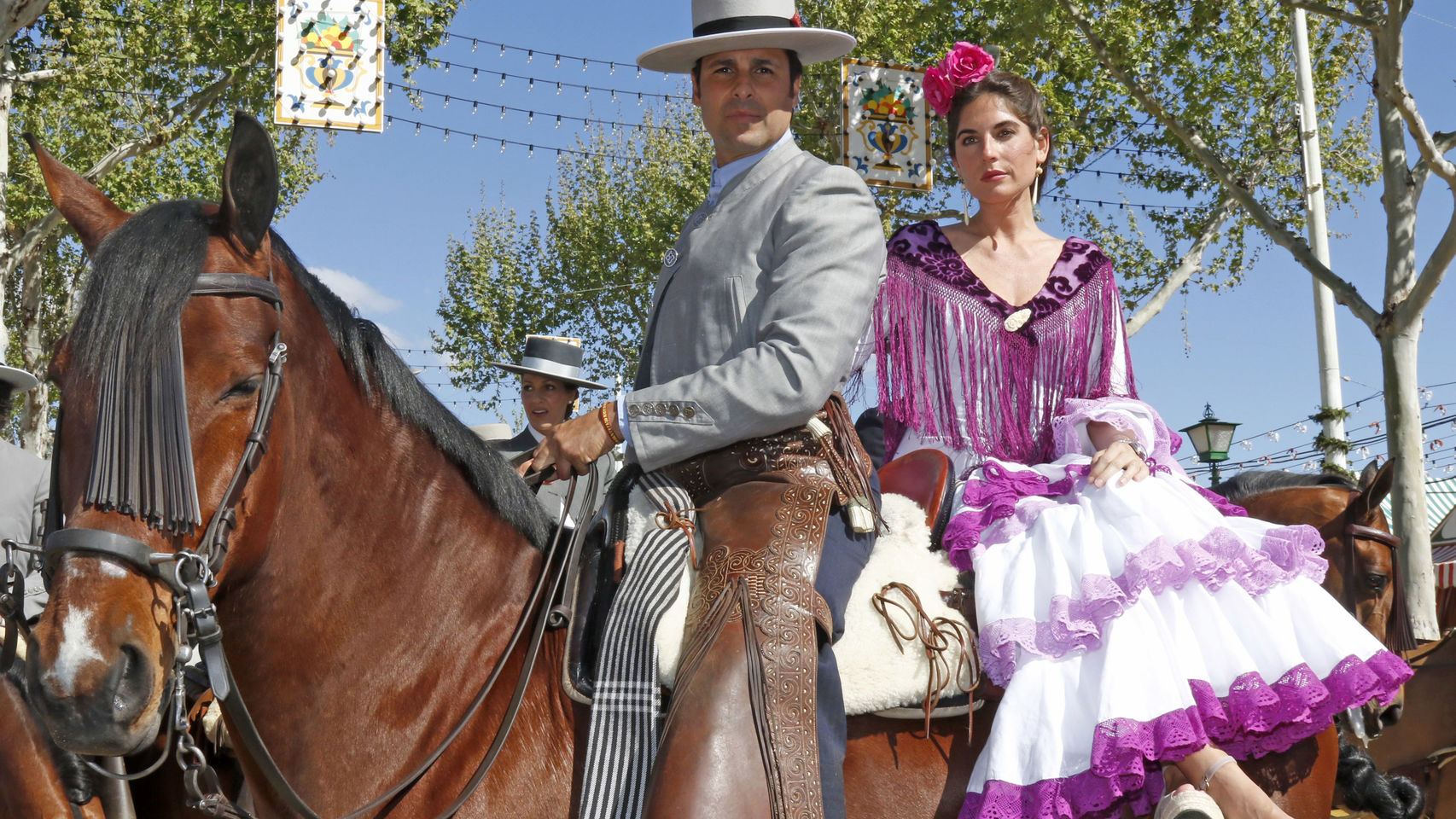 Fran Rivera y Lourdes Montes