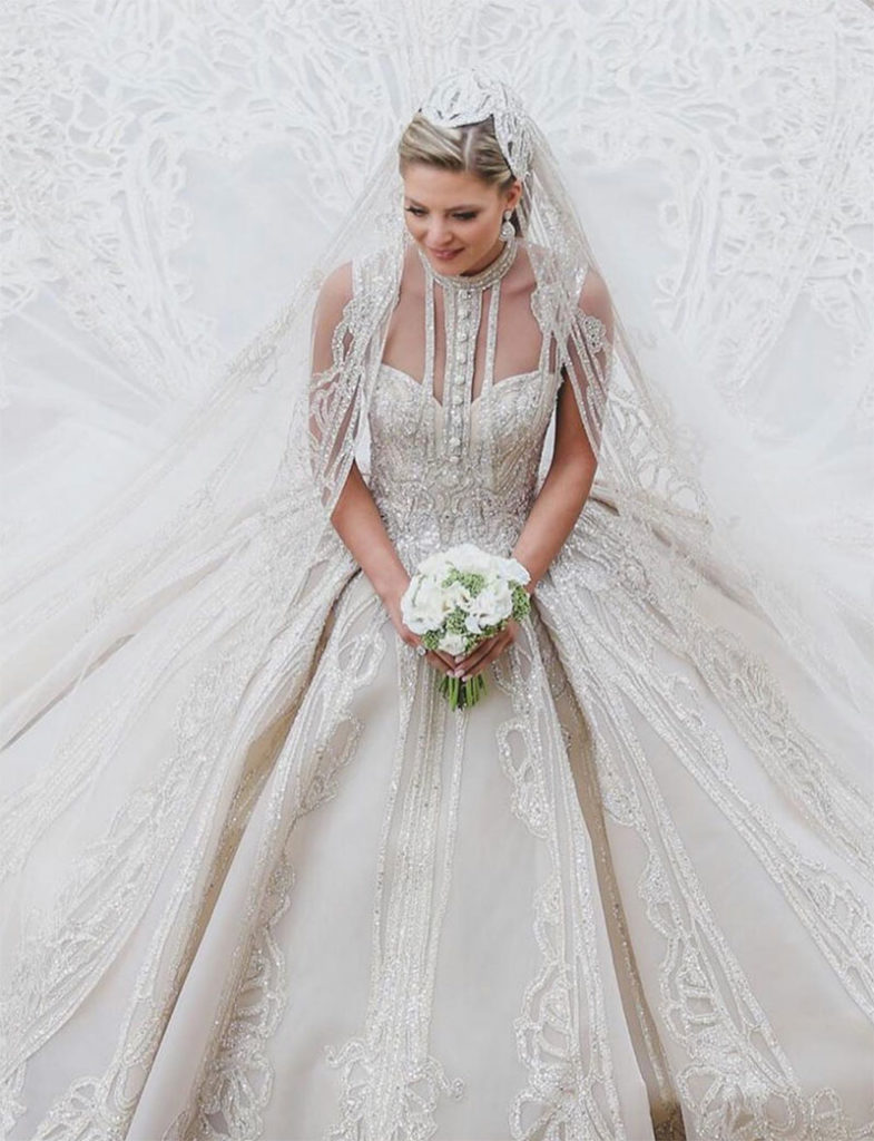 El fabuloso vestido de novia