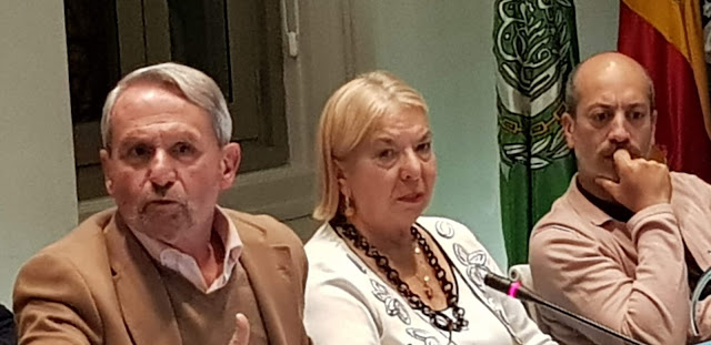 Con el profesor Lezcano y Karim Hauser