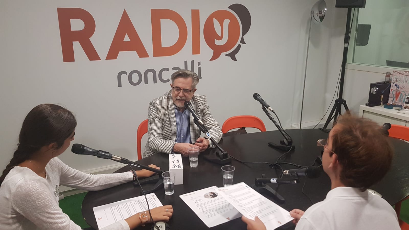 Durante la entrevista
