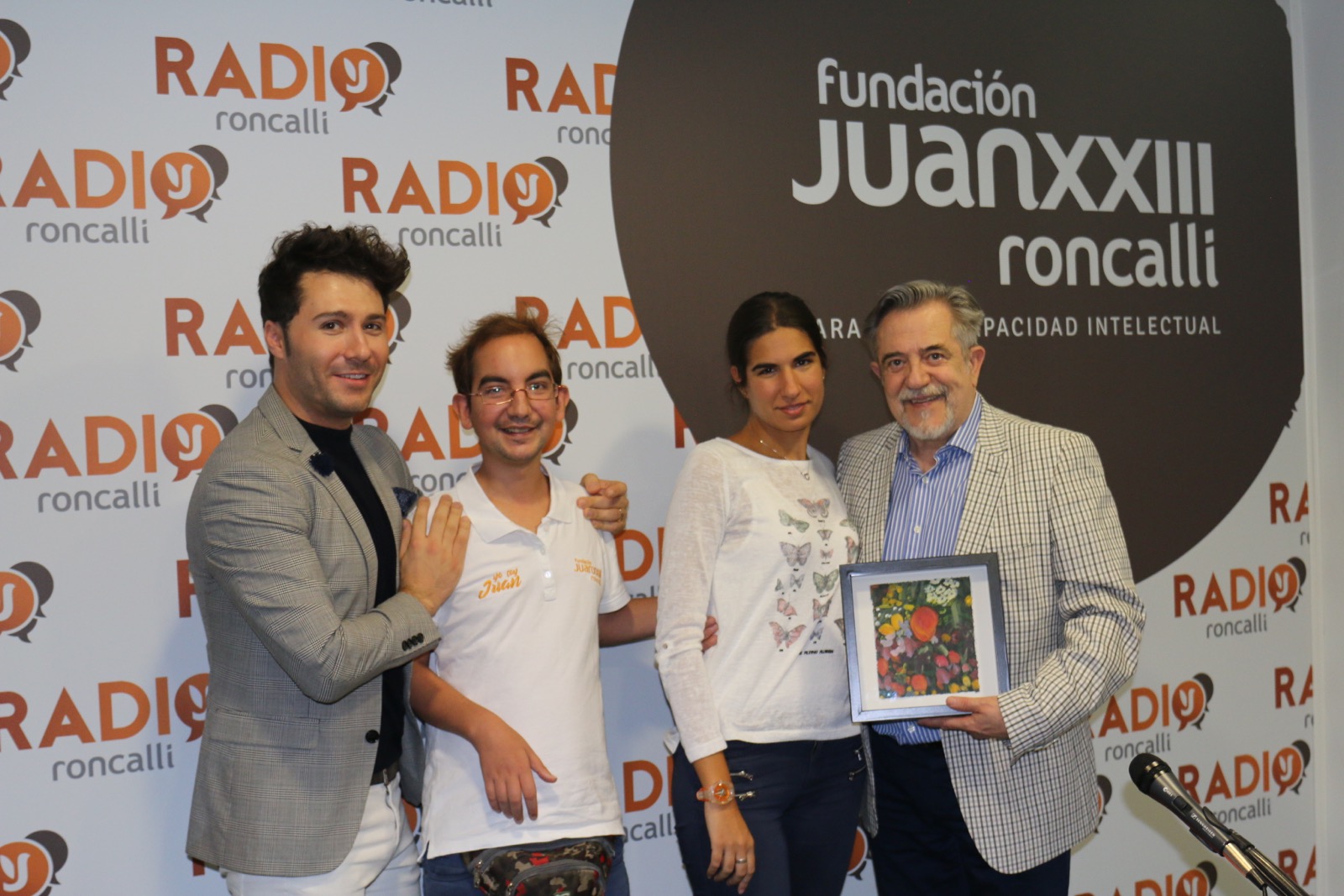 Petro Valverde en Fundación Juan XXIII