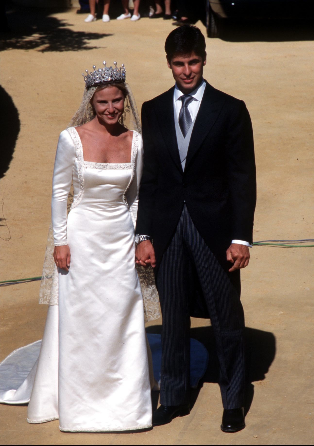 Hizo el traje de novia de Eugenia M.Irujo