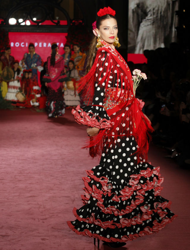 Traje de flamenca