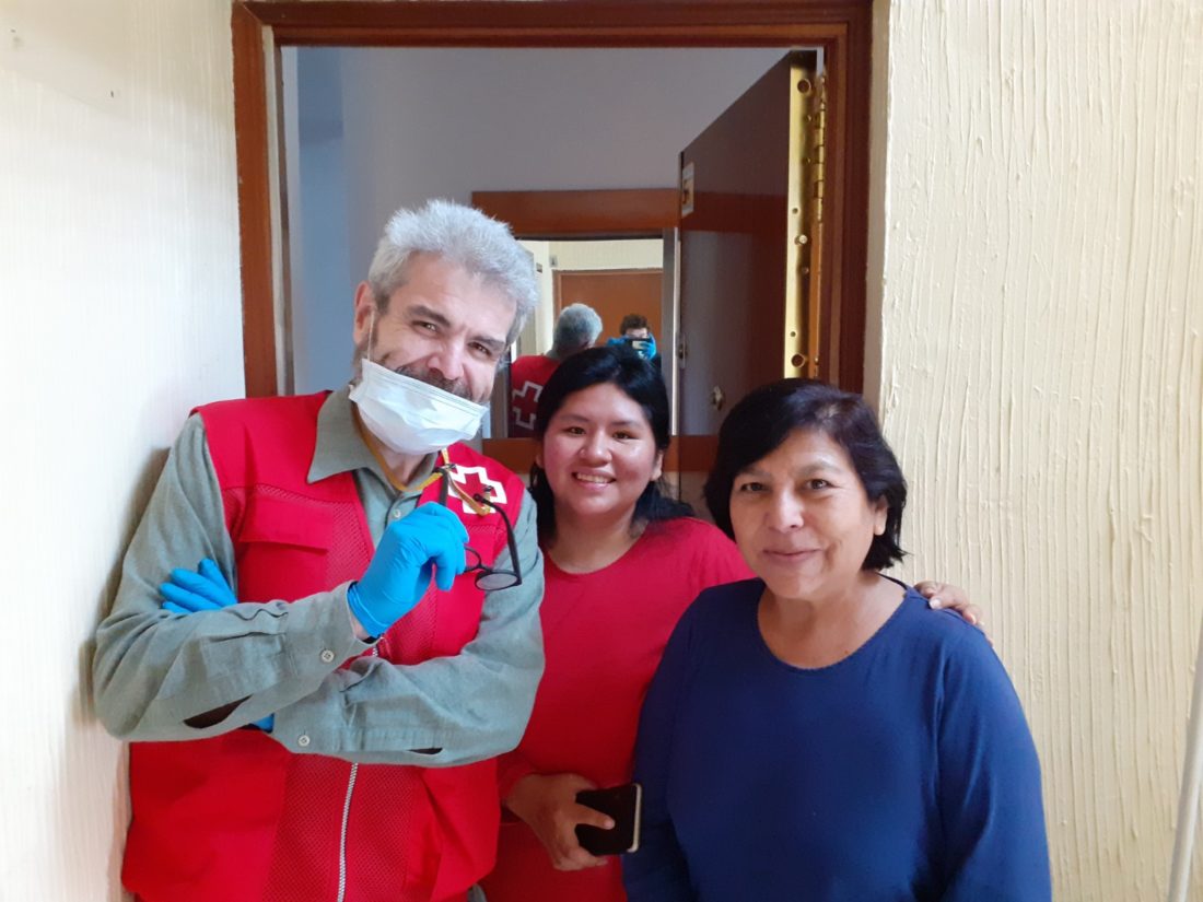 Voluntario de Cruz Roja