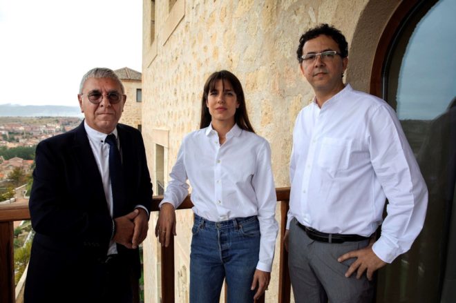 Carlota, en su visita a Segovia