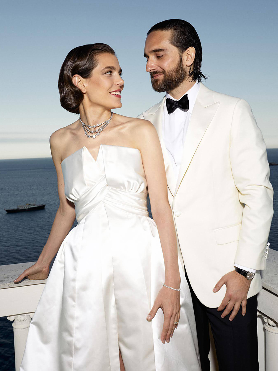 Carlota y su marido Dimitri