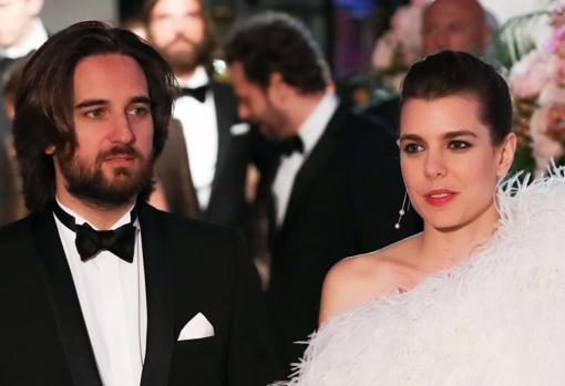 Con su marido Dimitri