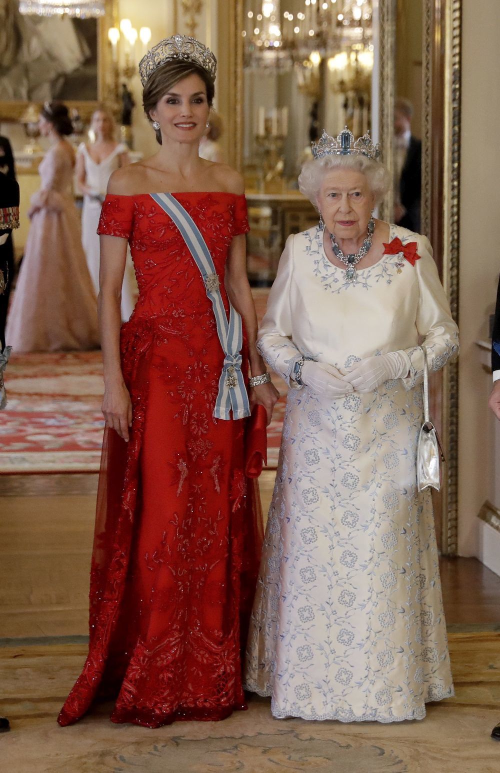 Con la reina Letizia