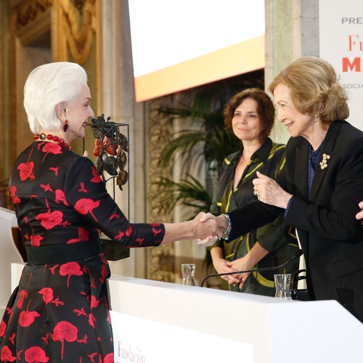 Recibiendo el premio