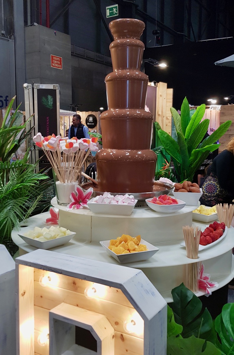Fuente de chocolate